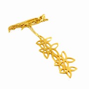 Halskæde med blomster