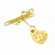 Halskæde med hjerte